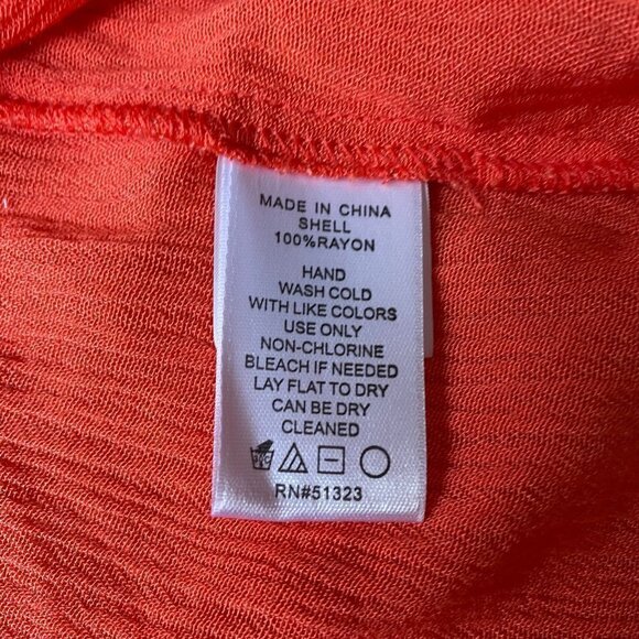 𝅺1. State Top Off the Shoulder "Poppy Petal" Small - Picture 7 of 7